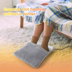 Foot Warmer Winter Electric Heating Pad Soft Flannel Washable Constant Temperature