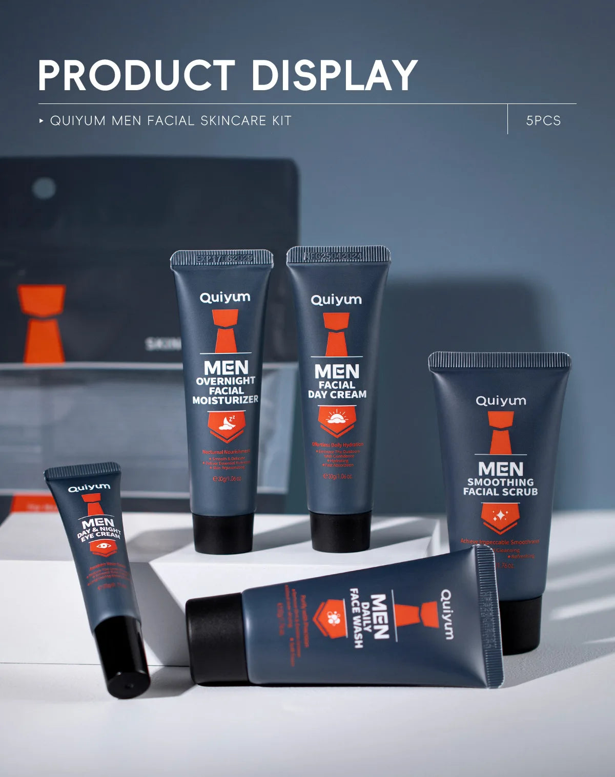 Men's Skincare Set 5pcs