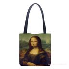 Van Gogh Oil Painting Tote Bag Retro Art Travel Shopping High Quality Foldable