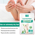 Aloe Foot Peel Mask For Dry Rough Cracked Feet