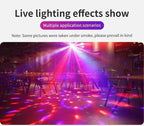 Ocean Wave Projector Light 16 Colors Glow Lamp Home Office Bar Restaurant Night Light