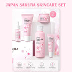 5/3pcs Sakura Skin Care Sets Gift Box