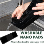 1pc Black Desktop Tape Dispenser Non-Slip Base