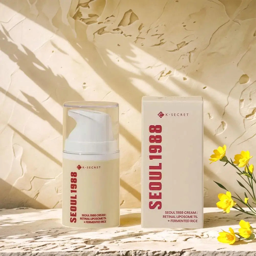 Seoul 1988 Retinol Liposome Facial Cream Fade Fine Lines Anti-wrinkle Moisturizing Skin Care
