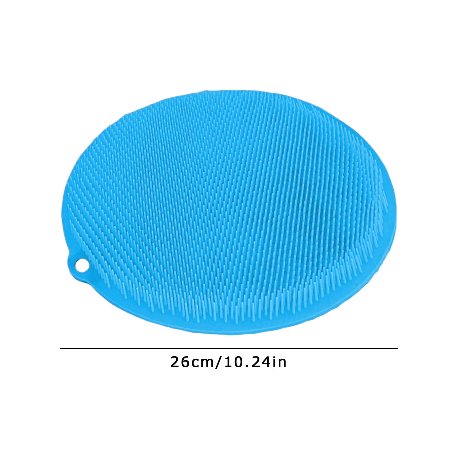 Scrubber Shower Massage Pad Silicone Wall Mounted Back Reusable Cleaning Brush Feet Washer Mat