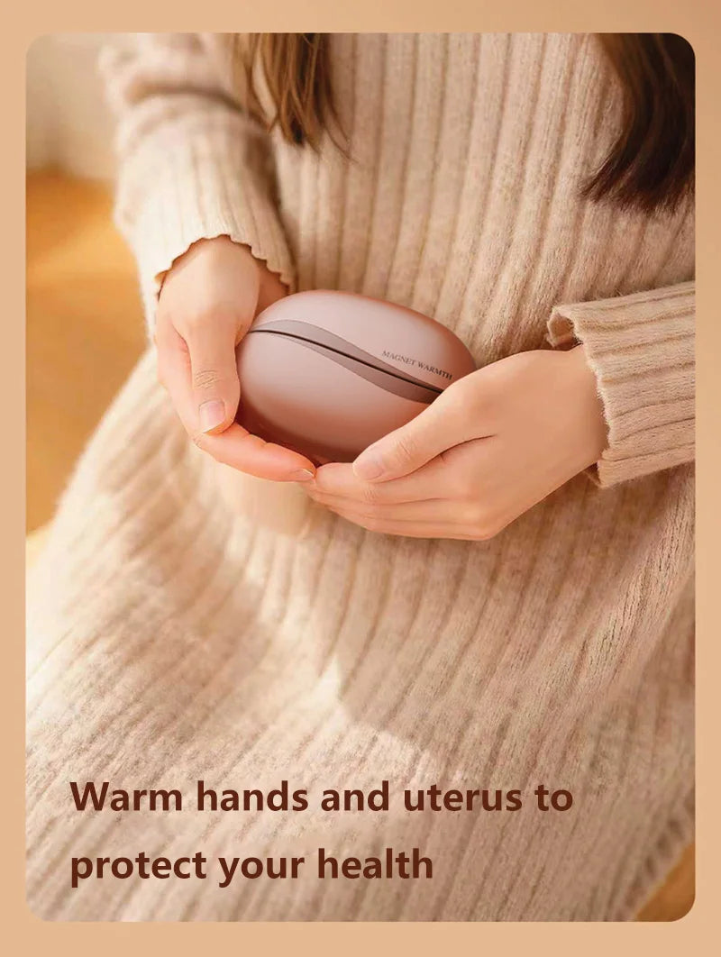 Xiaomi Hand Warmer Rechargeable Magnetic Design Electric 6000mah Split-type Skin-friendly Material