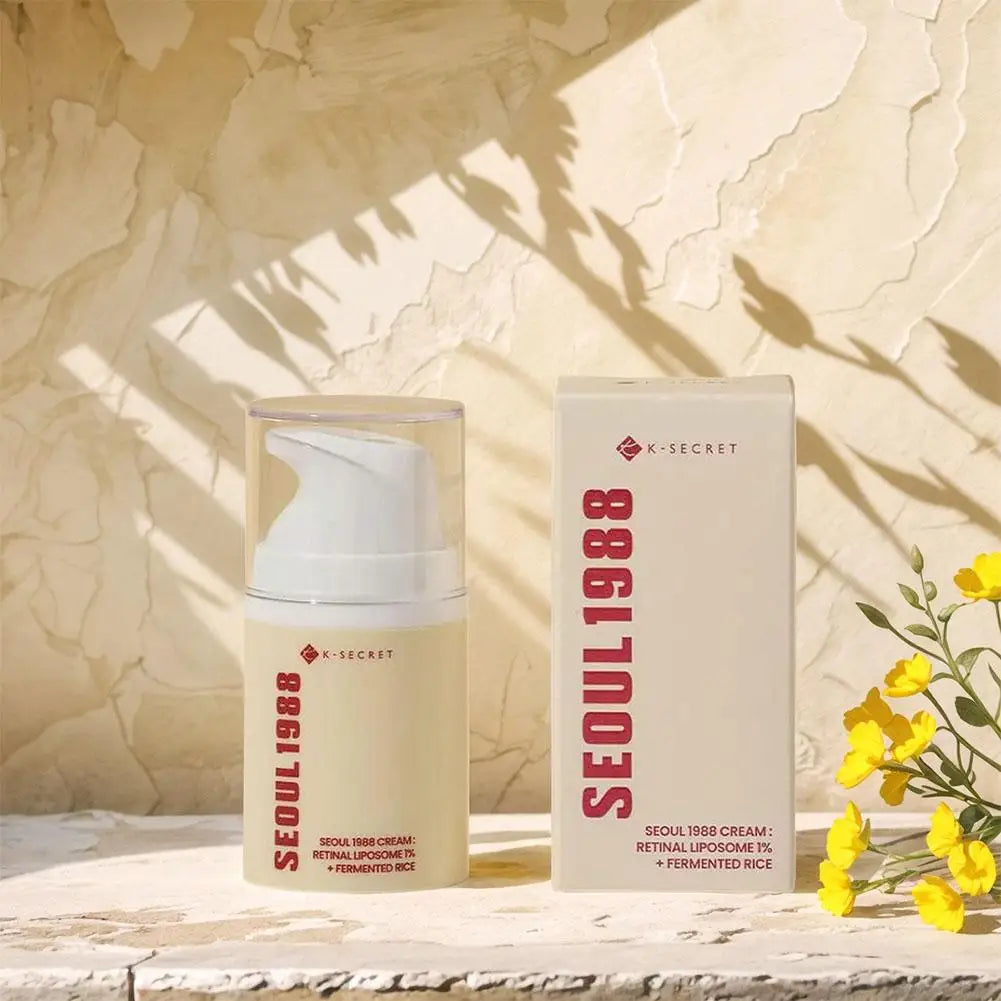 Seoul 1988 Retinol Liposome Facial Cream Fade Fine Lines Anti-wrinkle Moisturizing Skin Care