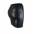 High-waist Tight Hip-hugging Skirt Sexy Imitation Leather