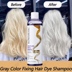 Professional Purple Shampoo Yellow Removal Post Dyeing Gray Hair Bleached Highlighted Revitalize 300ml