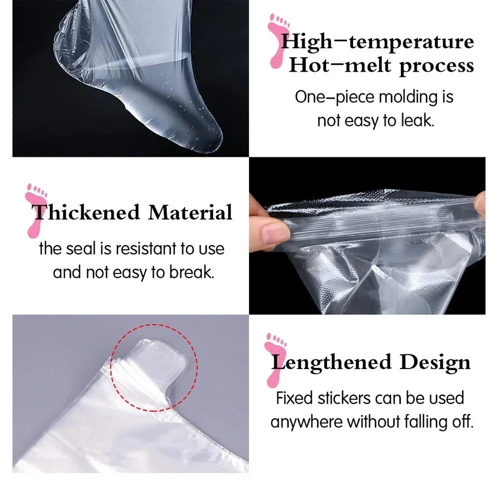 100Pcs Disposable Foot Mask Covers