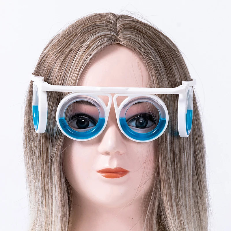 1Pc Anti-Motion Sickness Liquid Glasses Portable Lensless Driving Anti-Sickness For Children Adult