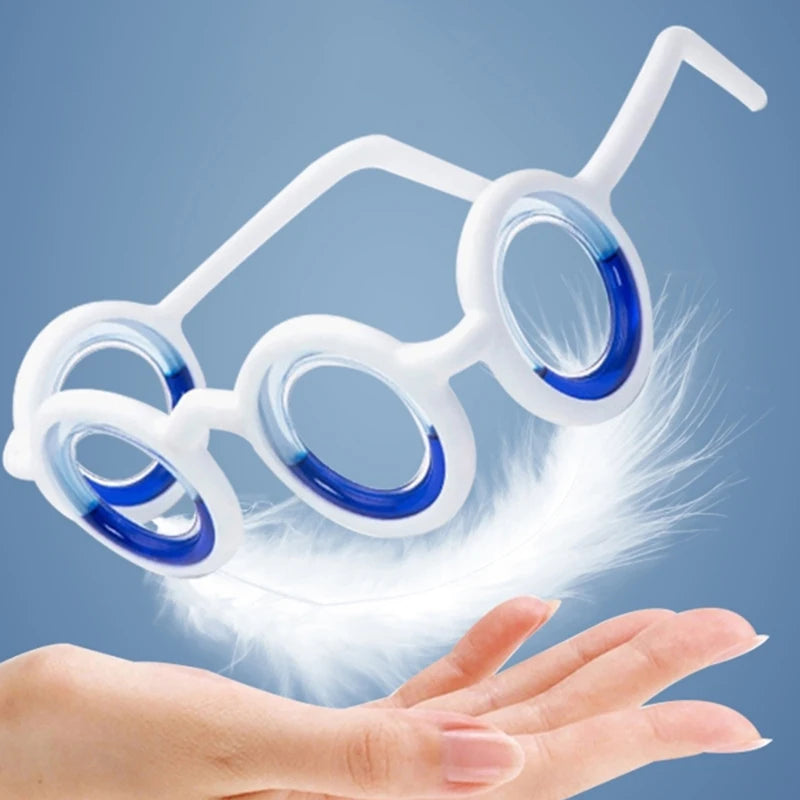 1Pc Anti-Motion Sickness Liquid Glasses Portable Lensless Driving Anti-Sickness For Children Adult