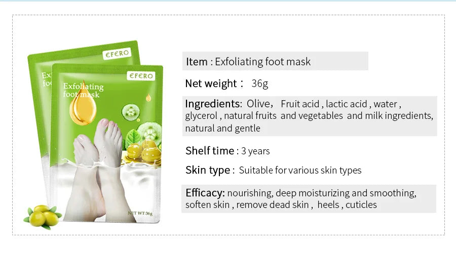 Exfoliating Foot Masks
