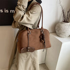 Big Size Women Bags Suede Large Capacity Shoulder Crossbody With Long Strap