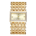 Luxury Noble Gold Ladies Quartz Watch Women's Bracelet