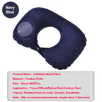 Travel Neck Pillow Inflatable Airplane U-shaped Cervical Orthopedic Portable Foldable
