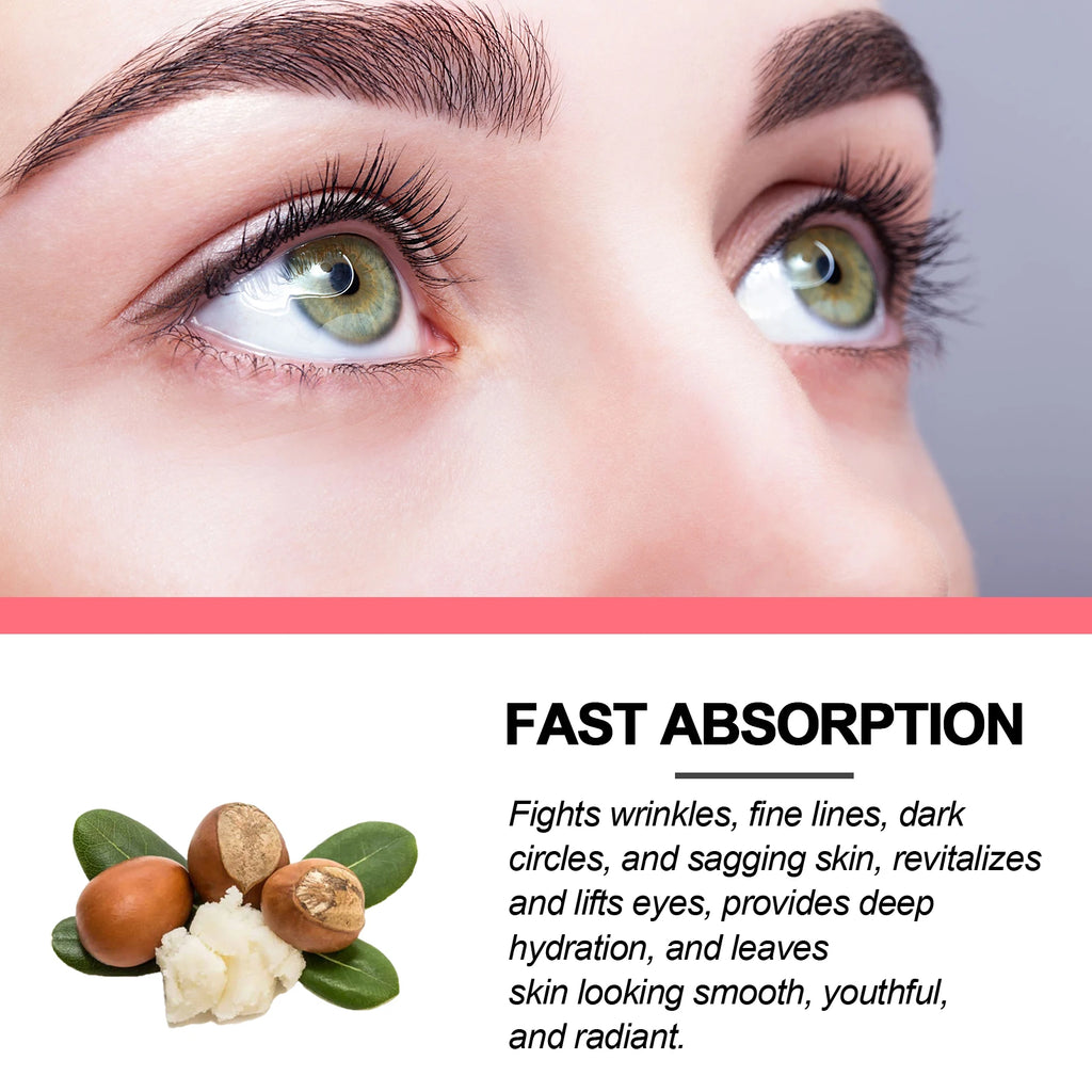 Retinol Eye Cream Stick Dark Circles Anti-Puffiness Smooth Brightening Moisturizing Firming Under Eye Treatment