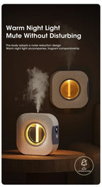 Smart Aroma Diffuser Air Purifier Digital Display Essential Oils 4 Gears Wall Mount Tabletop USB Charging