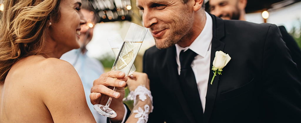 AW BRIDAL Champagne Flutes Bride and Groom Set of 2 Wedding Cake Knife Set Christmas Bridal Shower